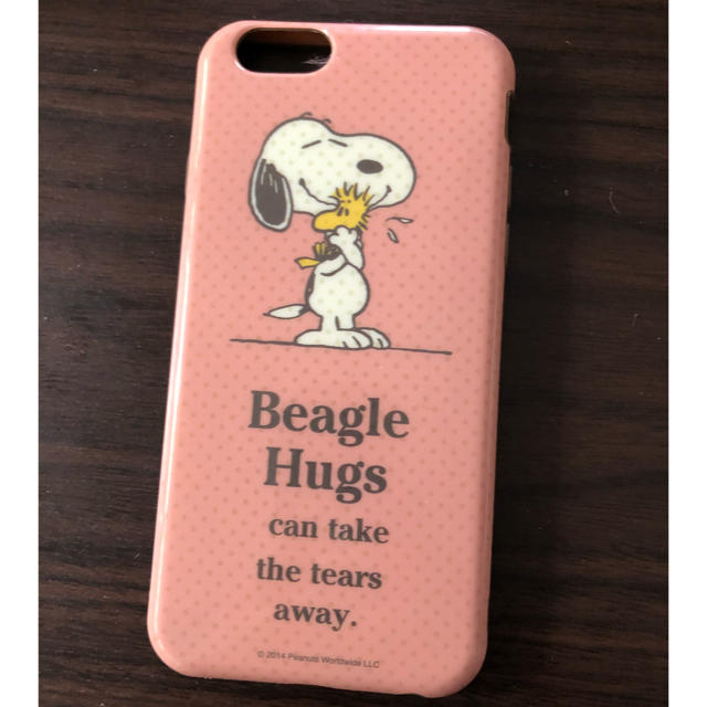 SNOOPY(スヌーピー)のスヌーピー   iPhone6カバー　ソフトカバー スマホ/家電/カメラのスマホアクセサリー(iPhoneケース)の商品写真