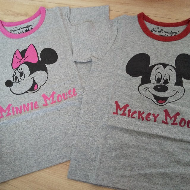 Disney(ディズニー)の新品☆２枚 キッズ/ベビー/マタニティのキッズ服女の子用(90cm~)(Tシャツ/カットソー)の商品写真