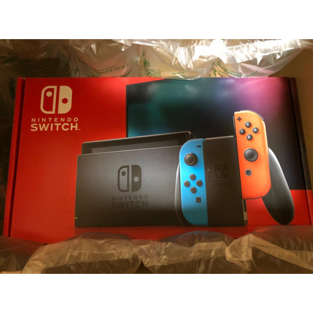 新品・未使用 新型 Nintendo Switch ネオン 本体 - 家庭用ゲーム機本体