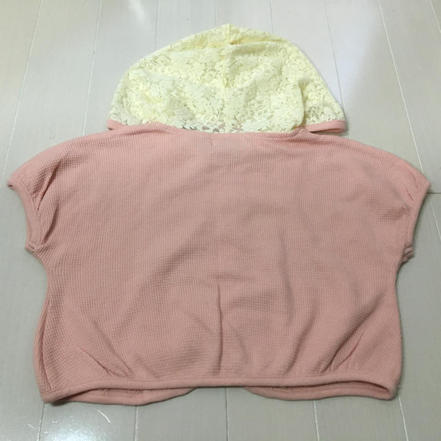 Souris(スーリー)のスーリー　半袖パーカー　サイズ110センチ キッズ/ベビー/マタニティのキッズ服女の子用(90cm~)(ジャケット/上着)の商品写真