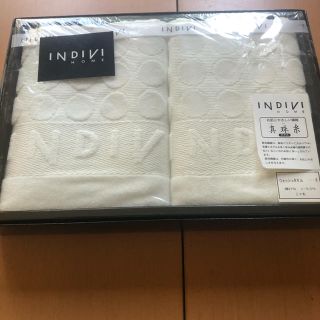 インディヴィ(INDIVI)のINDIVI インディヴィ　真珠糸　ウォッシュタオル(タオル/バス用品)