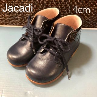 ジャカディ(Jacadi)のJacadi  スムースレザー　ブーツ　14cm(ブーツ)