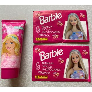 バービー(Barbie)の[Barbie]ボディーローションとポストカード2セット(ボディローション/ミルク)