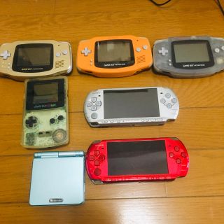 PSP3000 ゲームボーイアドバンスSPセット　少し訳あり