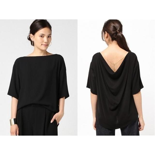 DEUXIEME CLASSE(ドゥーズィエムクラス)の即完売 篠原涼子さん着用 ドゥーズィエムクラス DRAPE Tシャツ レディースのトップス(カットソー(半袖/袖なし))の商品写真