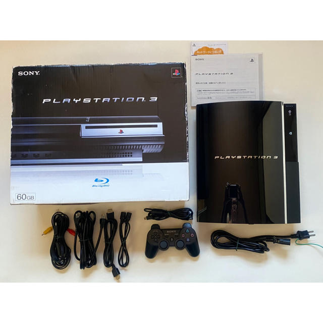 【動作確認済】美品　PS3 初期型　CECHA00 60GBおまけ付き