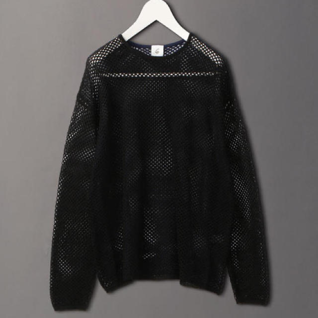 TODAYFUL(トゥデイフル)の【美品】6(ROKU):MESH COLOR LONG SLEEVE KNIT レディースのトップス(カットソー(長袖/七分))の商品写真