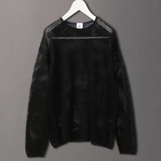 トゥデイフル(TODAYFUL)の【美品】6(ROKU):MESH COLOR LONG SLEEVE KNIT(カットソー(長袖/七分))