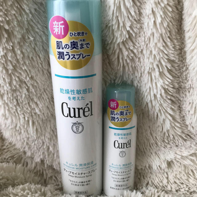 Curel(キュレル)のキュレル ディープモイスチャースプレー 250g.60gのセット コスメ/美容のスキンケア/基礎化粧品(化粧水/ローション)の商品写真