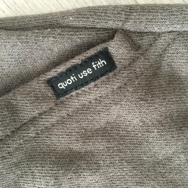 FITH(フィス)の最終値下げ　quoti use fith  裏毛スカート キッズ/ベビー/マタニティのキッズ服女の子用(90cm~)(スカート)の商品写真