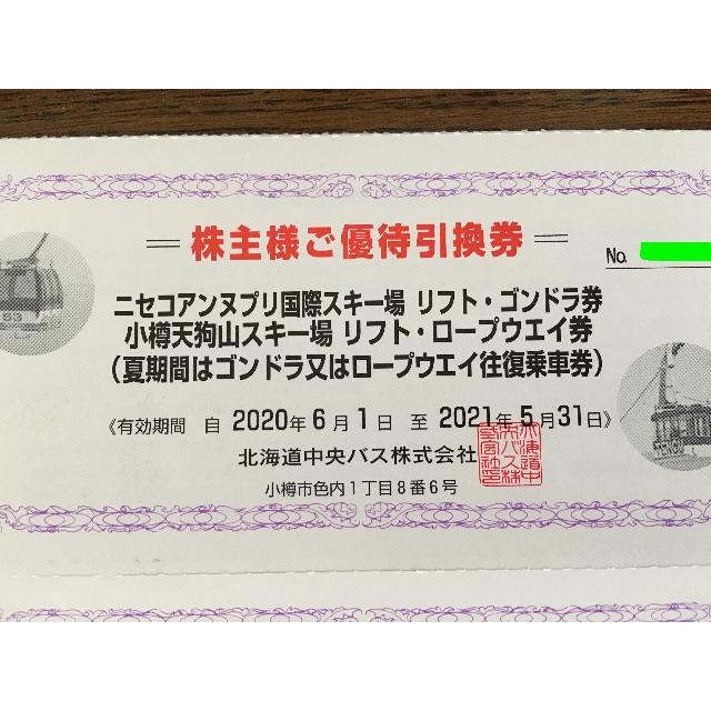 ニセコアンプリ国際スキー場リフトゴンドラ８時間券1枚3100円 チケットの施設利用券(スキー場)の商品写真