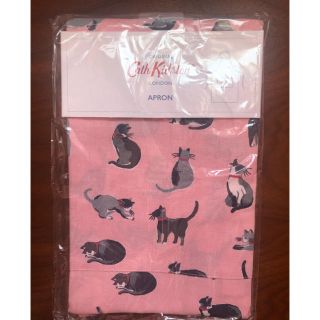 キャスキッドソン(Cath Kidston)の新品✳︎キャスキッドソン猫柄エプロン(その他)