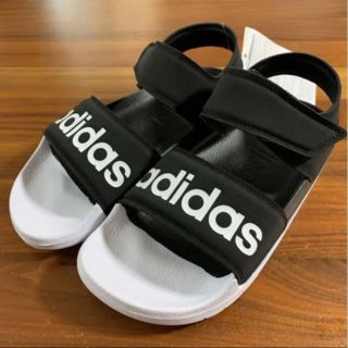 アディダス(adidas)のアディダス　アディレッタ 24.5cm サンダル　F35416 ブラック(サンダル)