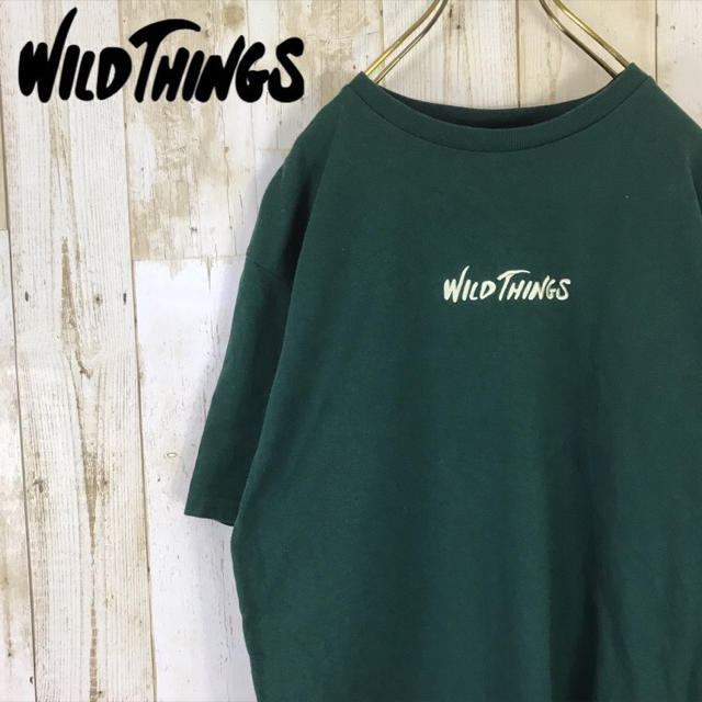 WILDTHINGS(ワイルドシングス)のWILD THINGS ワイルドシングス Tシャツ カットソー 刺繍ロゴ メンズのトップス(Tシャツ/カットソー(半袖/袖なし))の商品写真