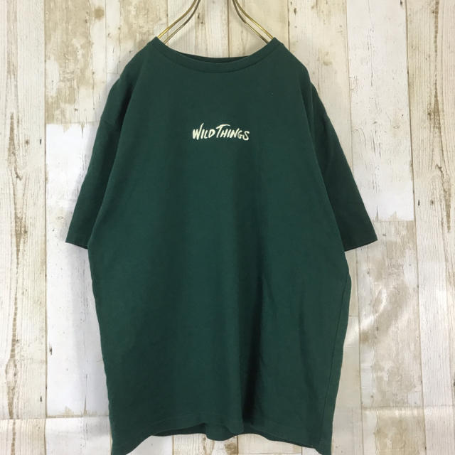 WILDTHINGS(ワイルドシングス)のWILD THINGS ワイルドシングス Tシャツ カットソー 刺繍ロゴ メンズのトップス(Tシャツ/カットソー(半袖/袖なし))の商品写真