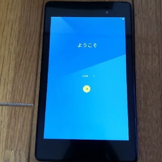 ネクサス7(NEXUS7)のタブレット　Nexus7(2013年)16GB Wi-Fiモデル(動作確認済み)(タブレット)