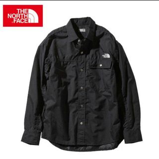 ザノースフェイス(THE NORTH FACE)の新品ノースフェイス　ヌプシシャツLサイズ　ブラック(シャツ)