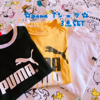 プーマ(PUMA)の☆puma☆3枚セット(Tシャツ/カットソー)