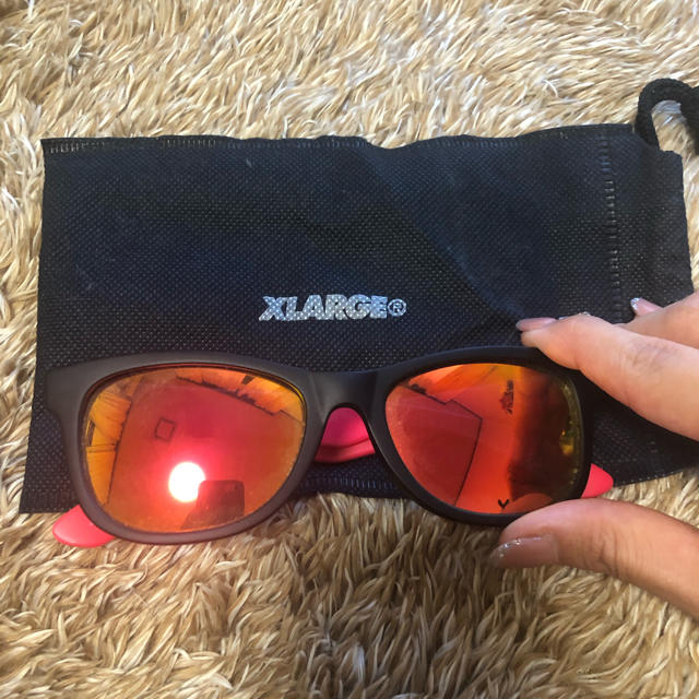 XLARGE(エクストララージ)のX JARGE ミラーサングラス メンズのファッション小物(サングラス/メガネ)の商品写真