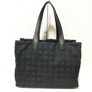 シャネル(CHANEL)の【CHANEL】トートバッグ★　ニュートラベルライン　MM　シャネル　黒(トートバッグ)