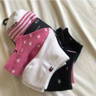 トミーヒルフィガー(TOMMY HILFIGER)の送料込み！新品未使用トミーヒルフィガーレディース靴下6足セット(ソックス)