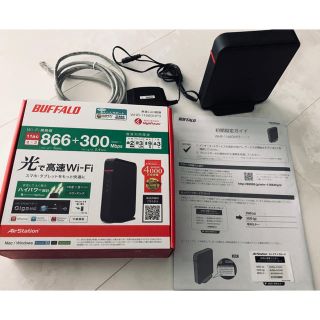 バッファロー(Buffalo)の専用出品❗️バッファロー　Wi-Fiルーター(PC周辺機器)