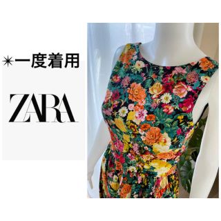 ザラ(ZARA)のZARA 膝丈ワンピース　Aラインワンピース　ミニワンピ(ミニワンピース)