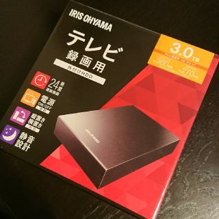 アイリスオーヤマ(アイリスオーヤマ)のr様専用☆アイリスオーヤマ 外付けHDD 3TB(その他)