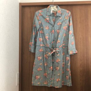 キャスキッドソン(Cath Kidston)のCath Kidston シャツブラウス　7分袖 M  ユニクロ(シャツ/ブラウス(長袖/七分))