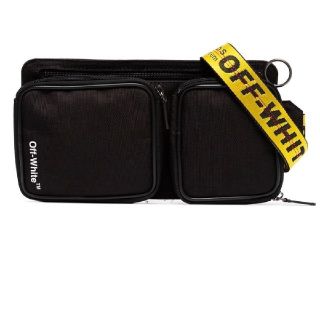 オフホワイト(OFF-WHITE)の正規品OFFWHITE☆CROSS BODYBAGオフホワイトバッグ(ショルダーバッグ)