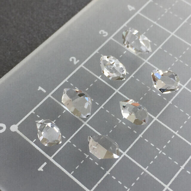 【専用】✴︎最高品質✴︎ NY産 ハーキマーダイヤモンド 7粒ハンドメイド
