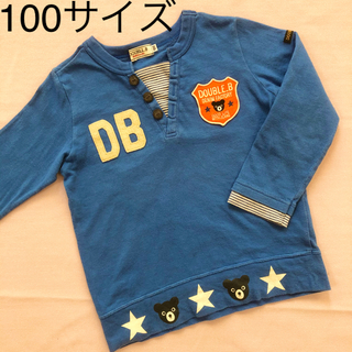 ダブルビー(DOUBLE.B)のダブルB☆重ね着風ロンT☆100(Tシャツ/カットソー)