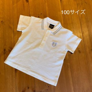 コムサイズム(COMME CA ISM)の100サイズ☆コムサイズムのポロシャツ白(Tシャツ/カットソー)