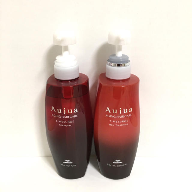 オージュア タイムサージ シャンプーv&トリートメントv各500ml 最終