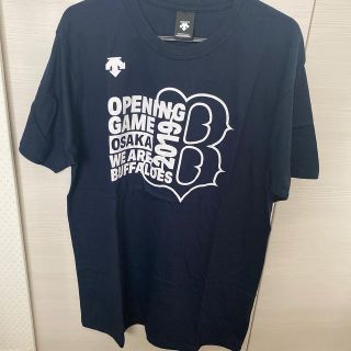 デサント(DESCENTE)の2019年オリックス開幕戦Tシャツ　メンズL size(記念品/関連グッズ)