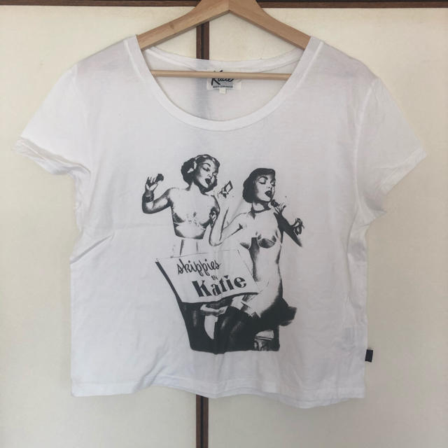 Katie(ケイティー)のKATIE ケイティ　Tシャツ　skippies プリント　EMMA レディースのトップス(Tシャツ(半袖/袖なし))の商品写真