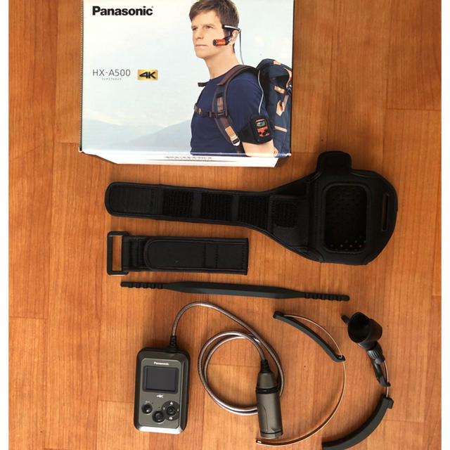 Panasonic ウェアラブルカメラ「HX-A500」 品数豊富! 9000円 www.gold