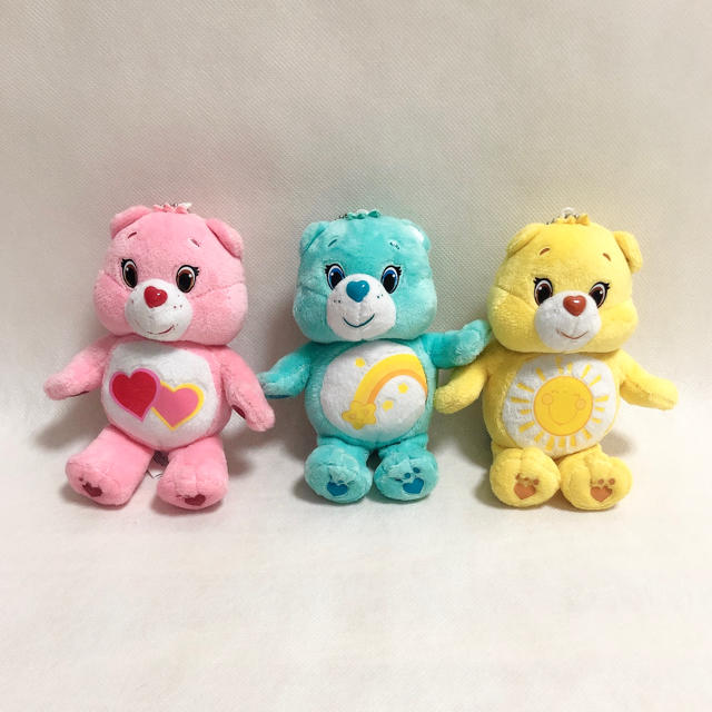 CareBears(ケアベア)のケアベア キーホルダーセット エンタメ/ホビーのおもちゃ/ぬいぐるみ(キャラクターグッズ)の商品写真