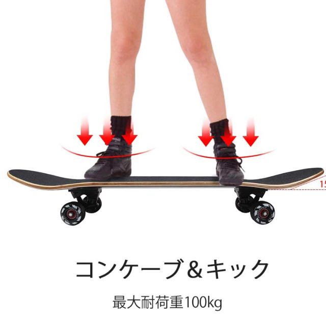 送料無料 スケートボード コンプリートセットスケボー スケート