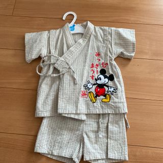 ディズニー(Disney)の甚平　ミッキーマウス　80(甚平/浴衣)