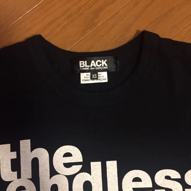 BLACK COMME des GARCONS(ブラックコムデギャルソン)のブラック コム・デ・ギャルソン Tシャツ レディースのトップス(Tシャツ(半袖/袖なし))の商品写真