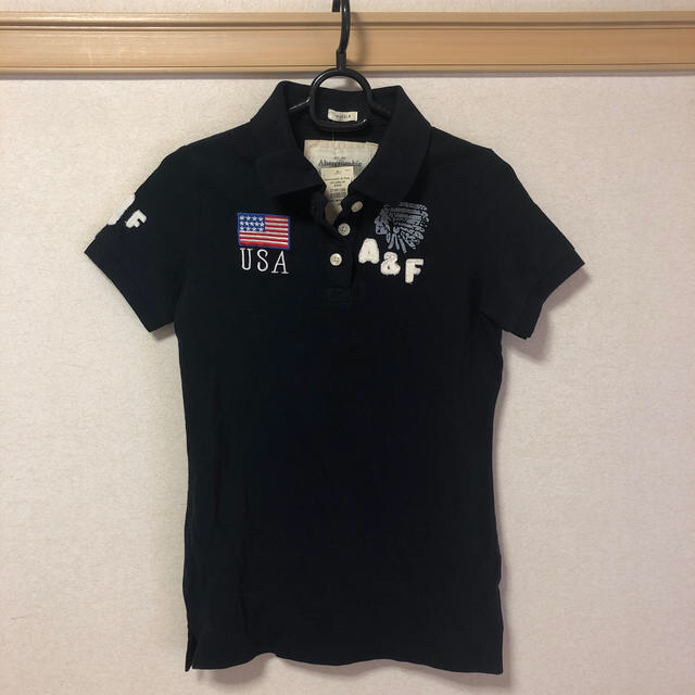 Abercrombie&Fitch(アバクロンビーアンドフィッチ)のアバクロ ポロシャツ メンズのトップス(Tシャツ/カットソー(半袖/袖なし))の商品写真