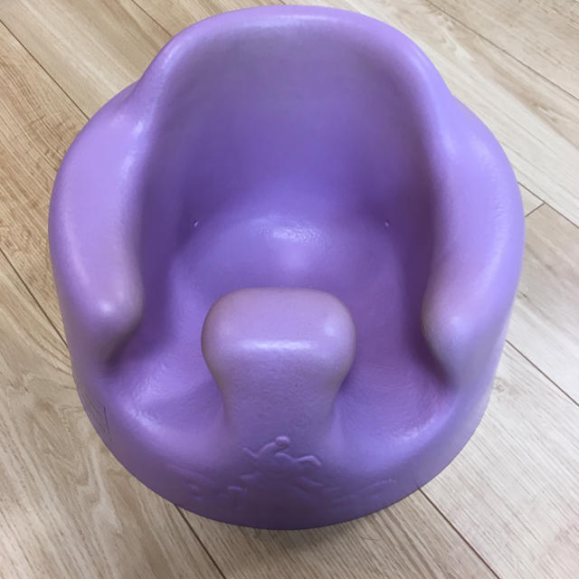 バンボ 紫 椅子 いす 子供 赤ちゃん キッズ/ベビー/マタニティの授乳/お食事用品(その他)の商品写真