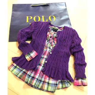 ラルフローレン(Ralph Lauren)の最終お値下げ☆RALPH LAUREN☆ニット・ブラウス☆2点セット☆6X(ブラウス)