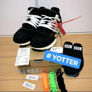 オフホワイト(OFF-WHITE)の希少！【初期airpresto off-white 26cm 120%正規品】(スニーカー)