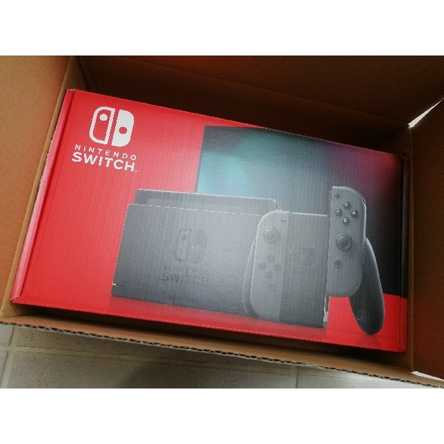 新品未開封　Nintendo　Switch　電池長持ちタイプ　グレーエンタメ/ホビー