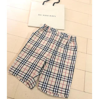 バーバリー(BURBERRY)の☆BURBERRY☆総ノバチェック☆ハーフパンツ☆100(パンツ/スパッツ)