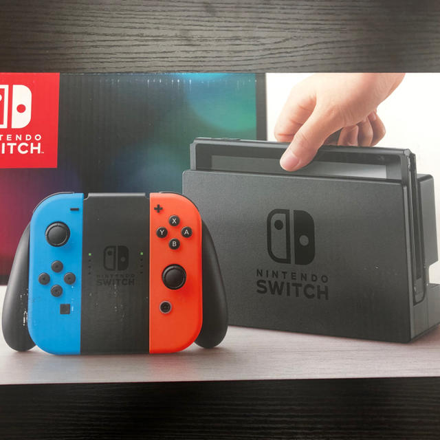 Nintendo Switch Joy-Con (L) ネオンブルー/ (R)新品
