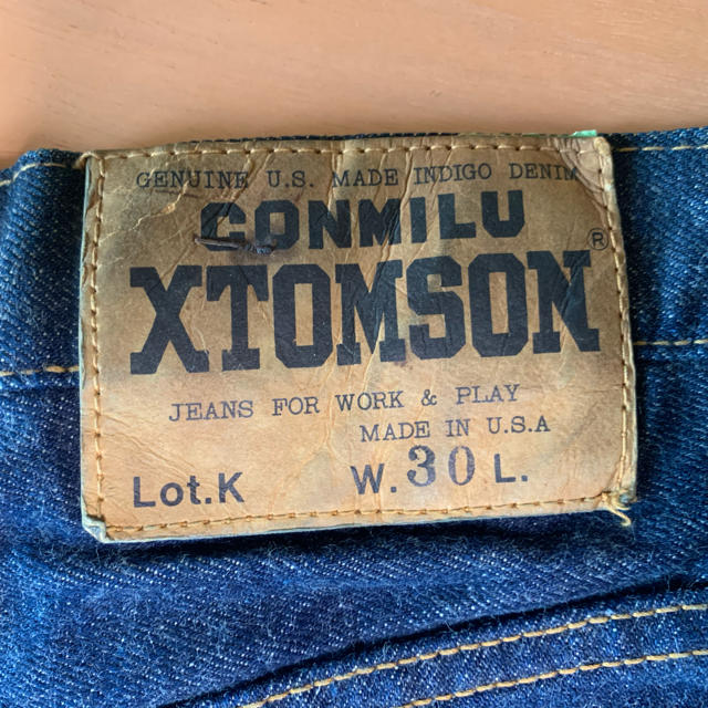 【新品未使用】XTOMSON W30 デニム　デッドストック メンズのパンツ(デニム/ジーンズ)の商品写真