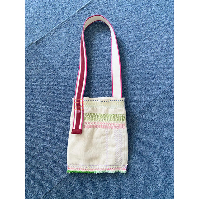 一点もの★酒袋と刺し子のトートバッグ★kaco3 ハンドメイドのファッション小物(バッグ)の商品写真